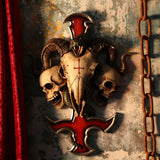Devils cross wall plaque.