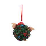 Gizmo in Wreath Hanging Ornament