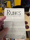 Wooden runes.
