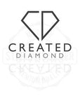 18k Yellow Gold Diamond curved cluster. 1.2mm internally threaded.