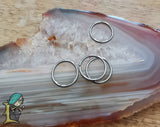 Apex handmade Full Niobium nose ring