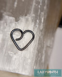 Apex handmade daith heart.