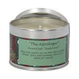The Astrologer Tin Candle - Sandalwood