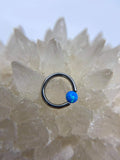 Peoples jewellery synthetic opal bead