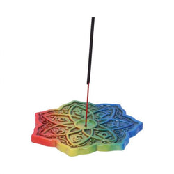 Rainbow Meditation incense holder