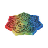 Rainbow Meditation incense holder